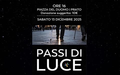 “Passi di Luce”: un percorso sensoriale per esplorare Prato con l’inclusione