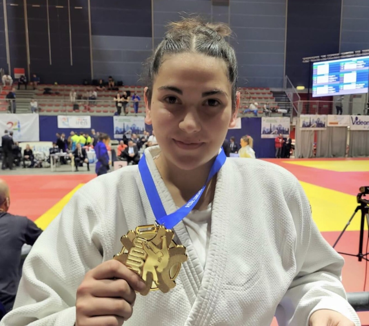 Sofia Kubler porta a casa il bronzo ai campionati italiani di judo