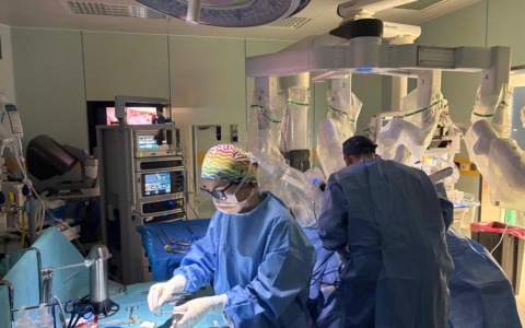 Chirurgia robotica al Santo Stefano di Prato: un nuovo record di interventi