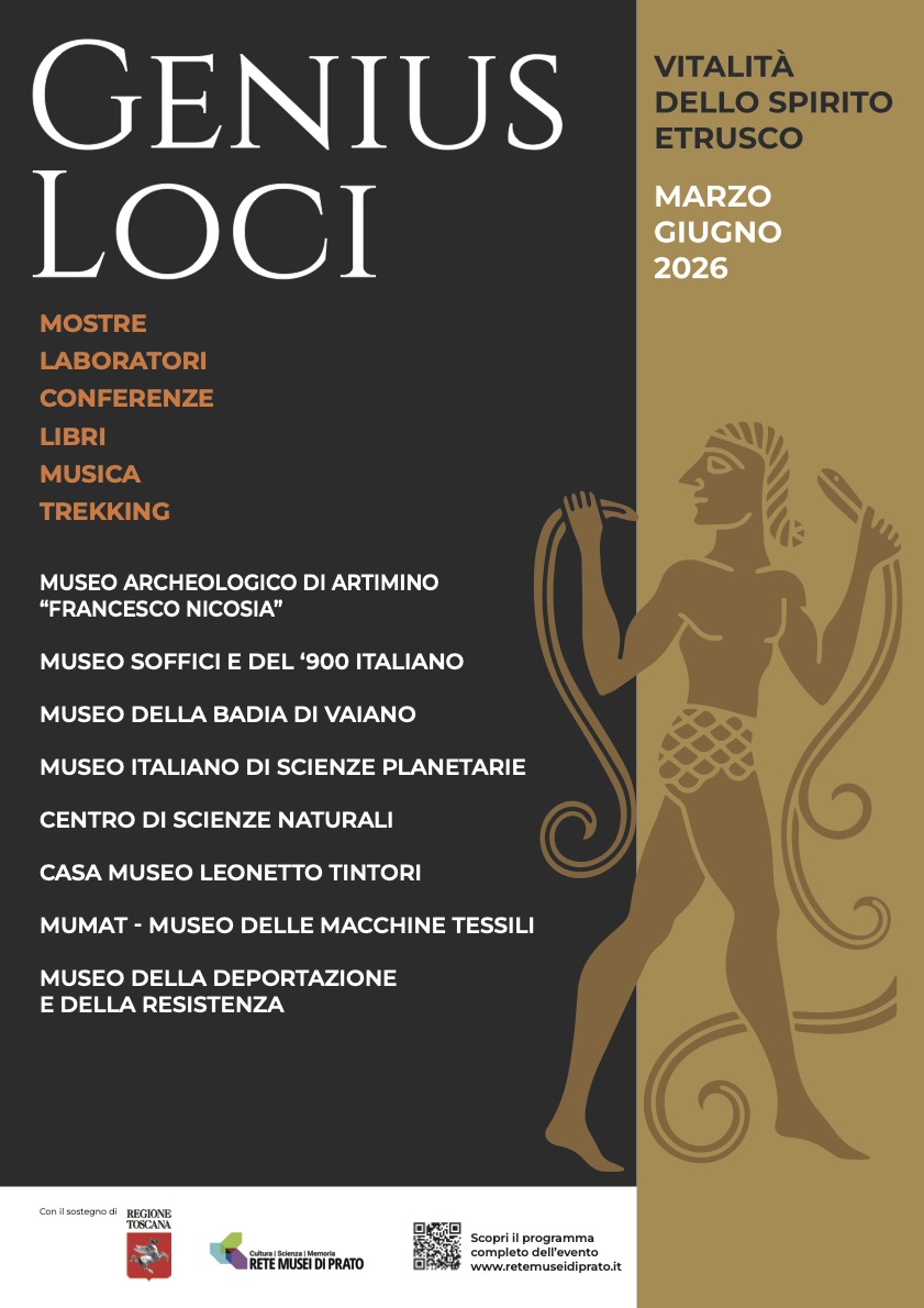 GENIUS LOCI: il programma di eventi della Rete Musei di Prato celebra lo spirito etrusco